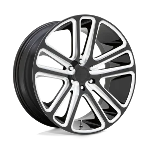 DUB – S255 FLEX – Black – 22″x9.5″ 20mm – Summer Wheels – S255229590+20